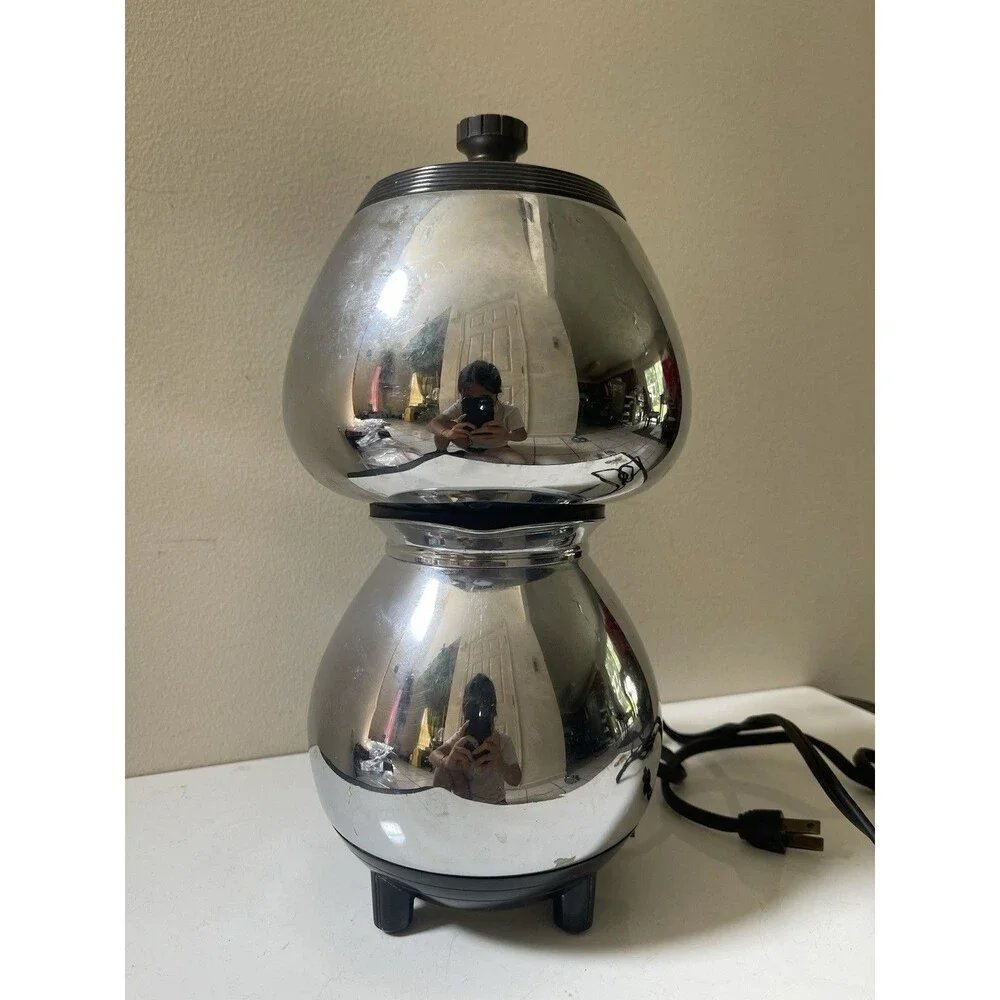 Sunbeam Coffeemaster C30A Chrome Electric Automatic Siphon Coffee Maker